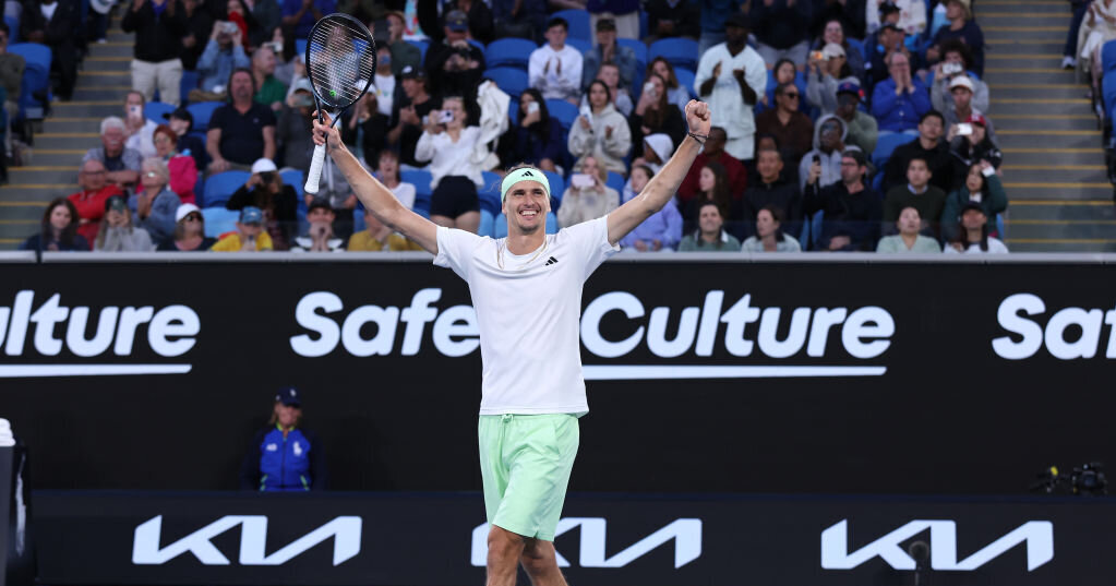 Australian Open: Zverev Nimmt Hürde Alcaraz Zum Einzug Ins Halbfinale ...