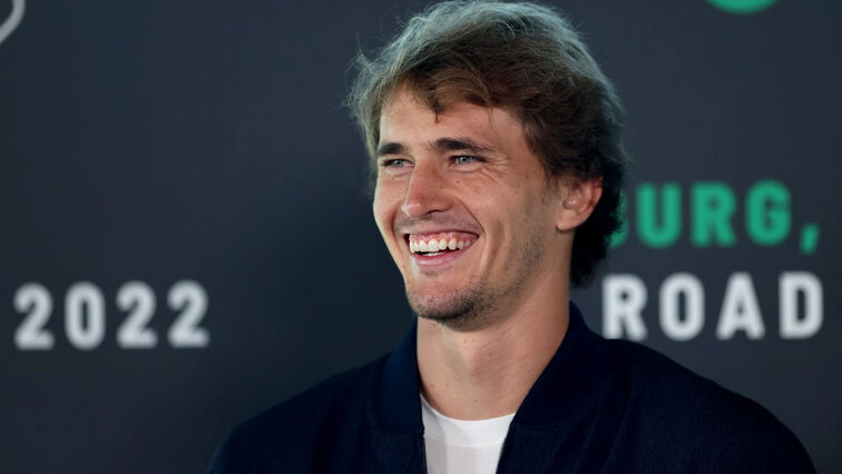 Alexander Zverev wird in Hamburg das deutsche Team nur verbal unterstützen können