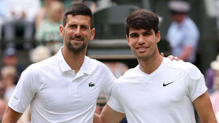 Novak Djokovic und Carlos Alcaraz spielen zum siebten Mal gegeneinander