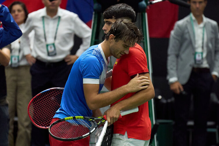 Tomas Machac und Carlos Alcaraz spielen sich in Shanghai ein Semifinal-Ticket aus