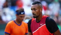 Nick Kyrgios und Rafael Nadal im Viertelfinale von Indian Wells 2022