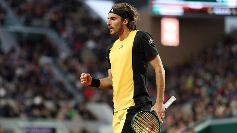 Ohne große Mühe schaffte Stefanos Tsitsipas den Einzug ins Achtelfinale der French Open 2024.