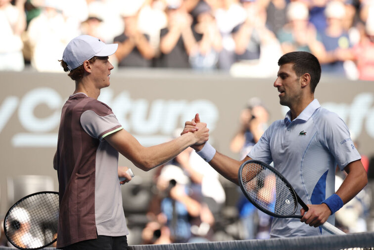 Jannik Sinner und Novak Djokovic treffen im Finale des ATP-Masters-1000-Turniers in Shanghai aufeinander