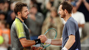 Stan Wawrinka und Andy Murray bei den French Open 2024