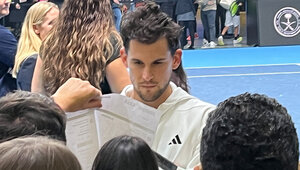 Dominic Thiem ist in Turin ein gefragter Mann