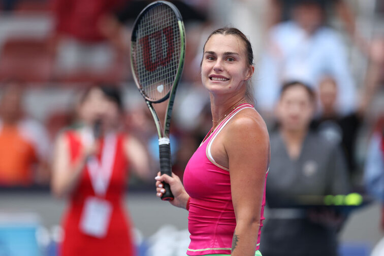 WTA Peking Aryna Sabalenka bravourös gegen Sofia Kenin