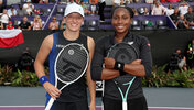 Iga Swiatek und Coco Gauff treffen aufeinander