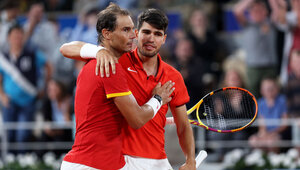 Rafael Nadal und Carlos Alcaraz könnten in Malaga gemeinsam antreten