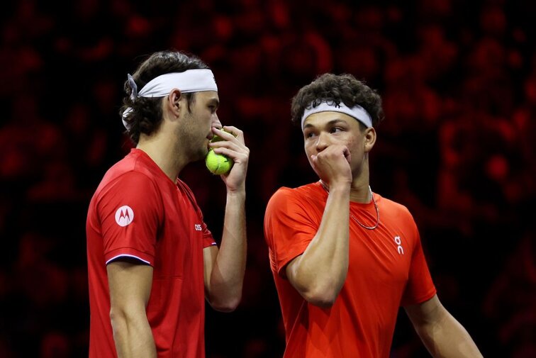 Taylor Fritz und Ben Shelton schafften an Tag 1 des Laver Cups den 2:2-Ausgleich