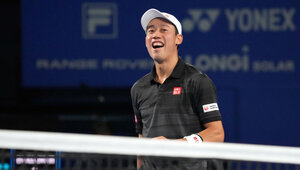 Kei Nishikori steht im Finale