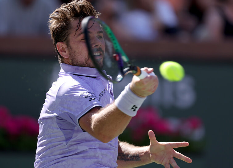 Stan Wawrinka is through to the second round in Monte Carlo