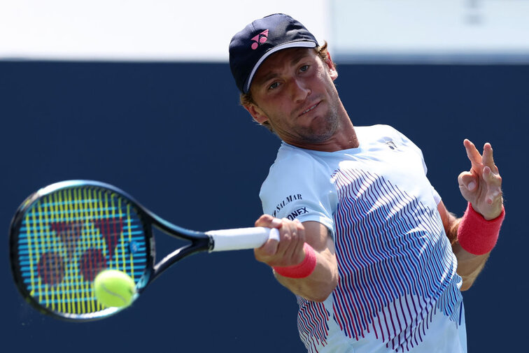 Casper Ruud steht beim ATP-World-Tour-500-Turnier in Tokio im Achtelfinale