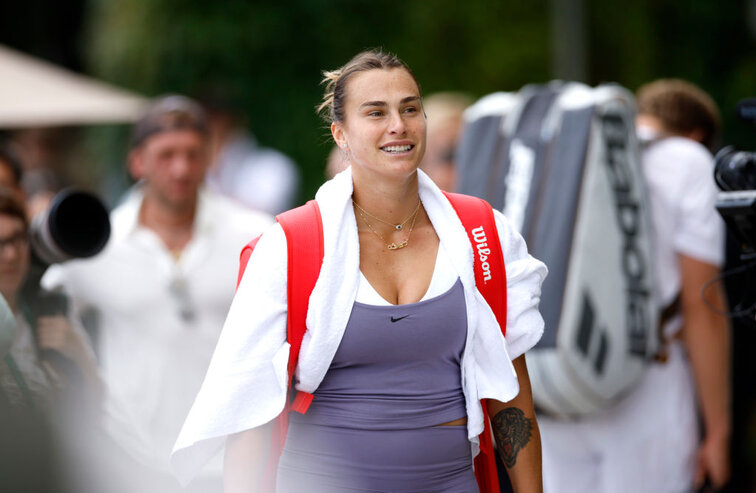 Aryna Sabalenka ist wieder auf der WTA-Tour unterwegs