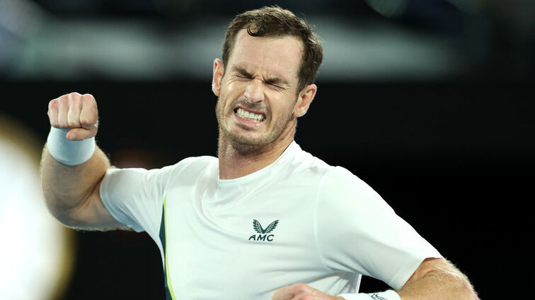 Andy Murray am Dienstag in Melbourne