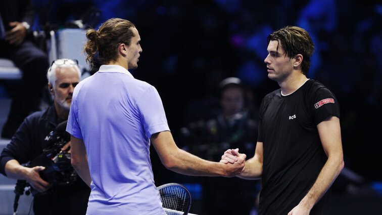 Alexander Zverev durfte Taylor Fritz in diesem Jahr häufig gratulieren.