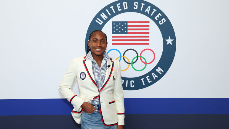 Coco Gauff wird bei der Eröffnungsfeier in Paris 2024 die US-amerikanische Flagge tragen