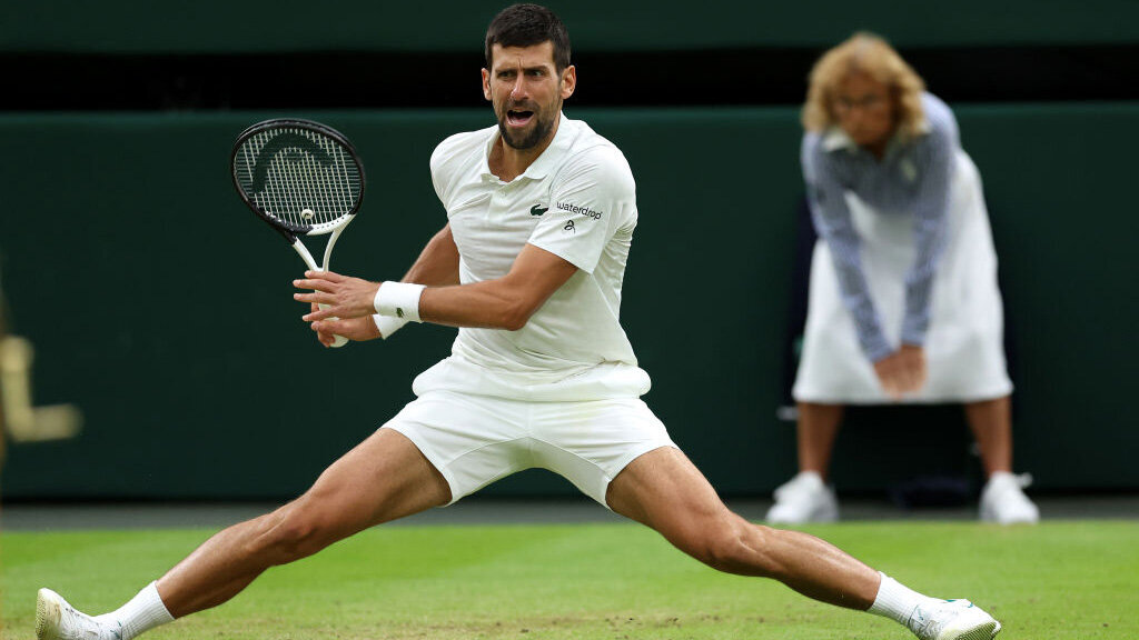 Novak Djokovic Jannik Sinner Wimbledon