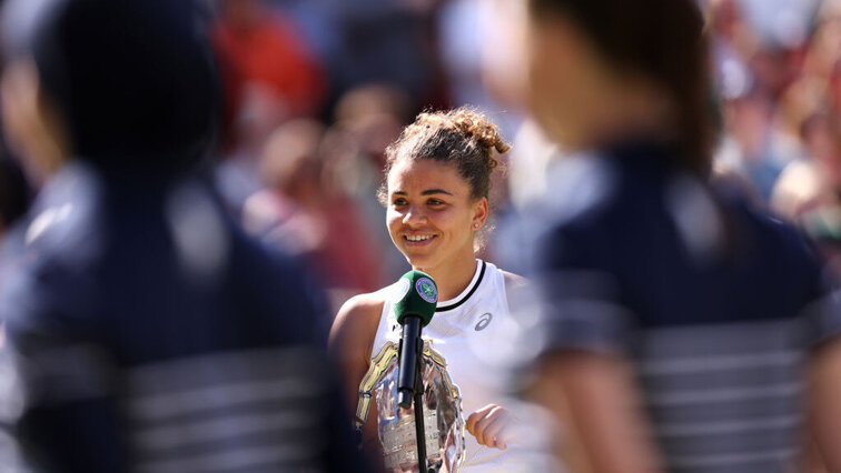 Jasmine Paolini enwtickelte sich in Wimbledon zum neuen Publikumsliebling.