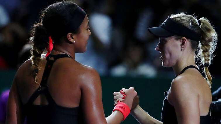 Naomi Osaka und Angelique Kerber treffen zum siebten und letzten Mal aufeinander