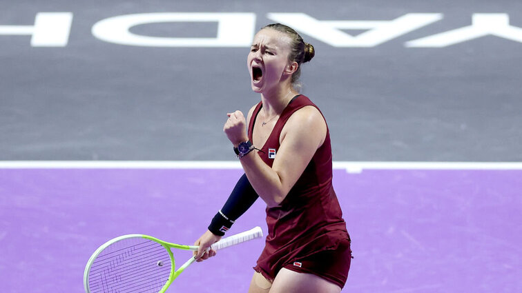 Barbora Krejcikova darf sich über das Halbfinale freuen.