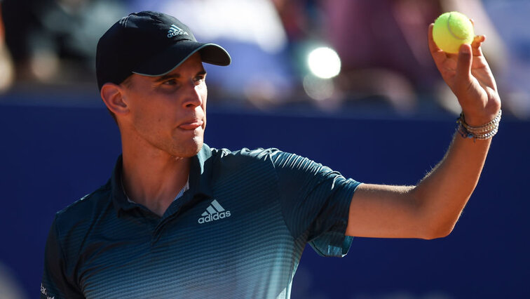 Dominic Thiem at his last appearance in Buenos Aires in 2019