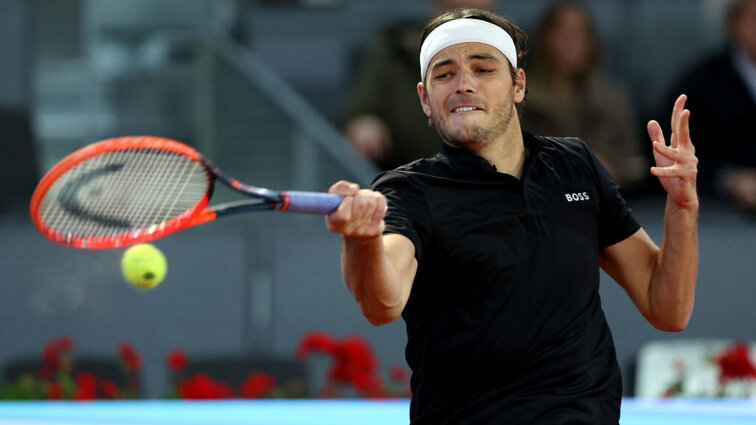 Nach einem Blitzstart mühte sich Taylor Fritz zum Dreisatz-Sieg gegen Francisco Cerundolo.