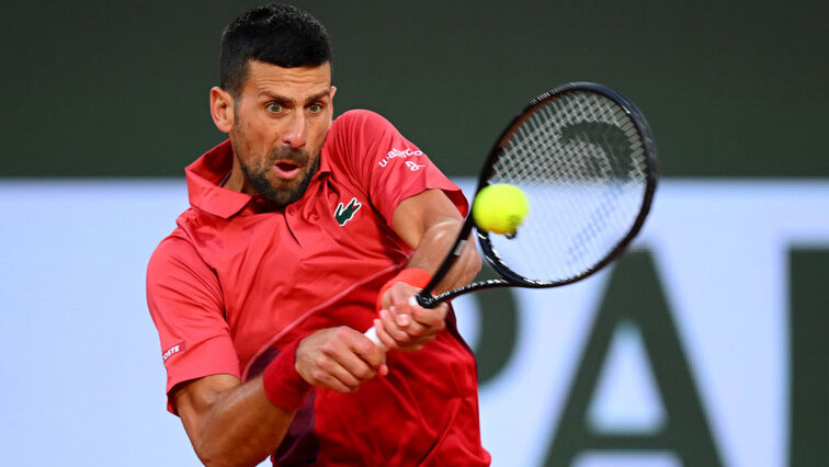 Novak Djokovic steht in Roland-Garros 2024 in Runde drei