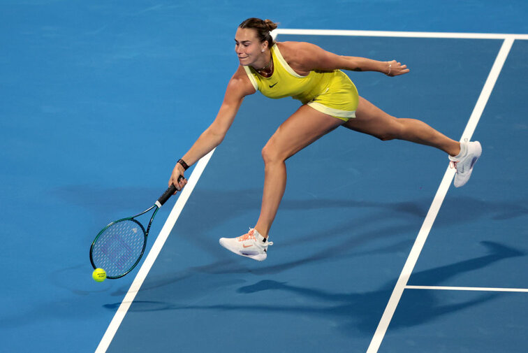 Scheiterte am Dienstag: Aryna Sabalenka