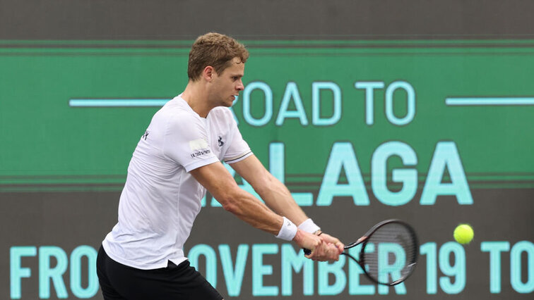 Yannick Hanfmann gewann ein spannendes Duell gegen Jozef Kovalik.