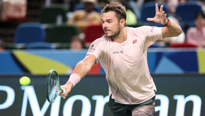 Stan Wawrinka am Donnerstag in Shanghai