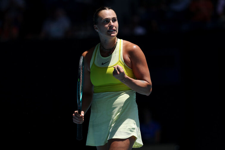 Aryna Sabalenka steht im Achtelfinale