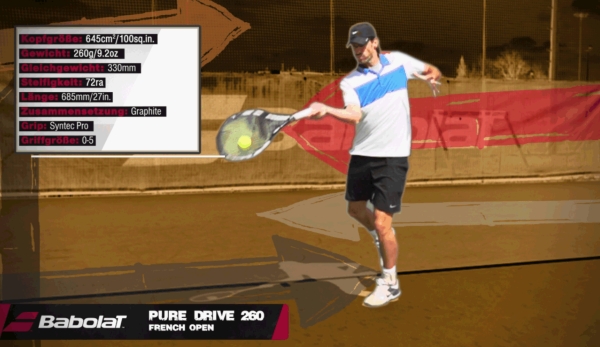 Babolat Pure Drive Lite GT French Open f r Power und