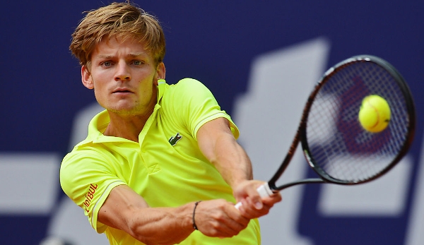 David Goffin und Maximo Gonzalez als die ersten Spieler im ...