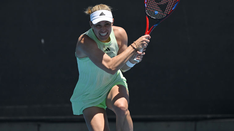 Angelique Kerber hat noch viel Arbeit vor sich