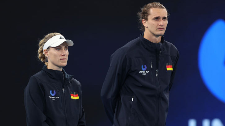 Angelique Kerber und Alexander Zverev sind in Sydney auf fremde Hilfe angewiesen