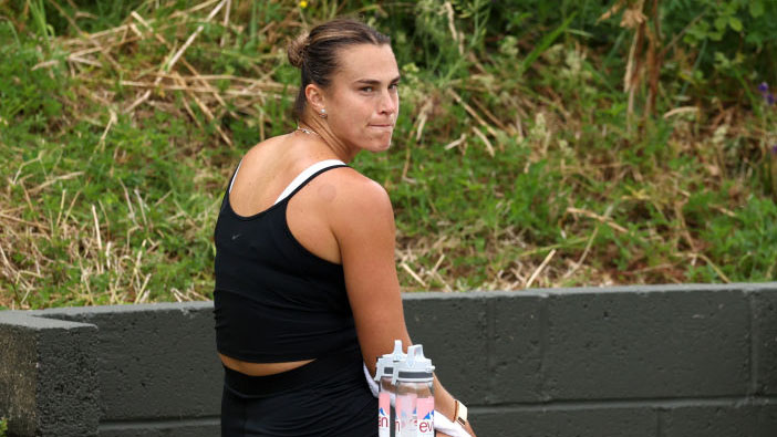 Aryna Sabalenka wird in Wimbledon in diesem Jahr nicht aufschlagen