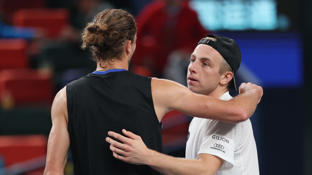 Alexander Zverev und Tallon Griekspoor zuletzt in Shanghai