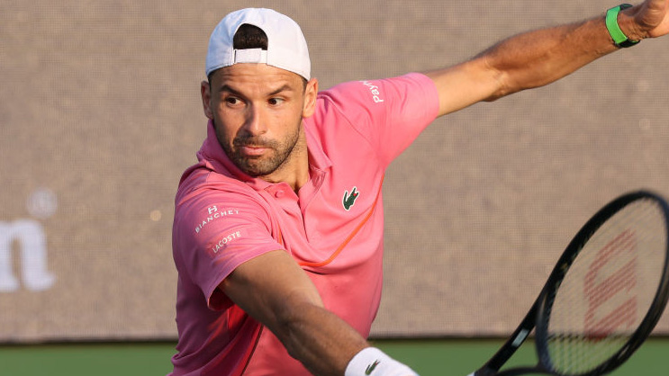 Wenn jemand Rosa tragen kann, dann Grigor Dimitrov