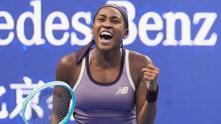 Coco Gauff - nunmehr achtmalige Turniersiegerin auf der WTA-Tour