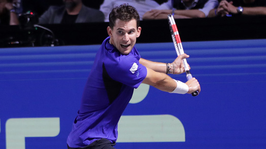 Dominic Thiem bei den Erste Bank Open 2024