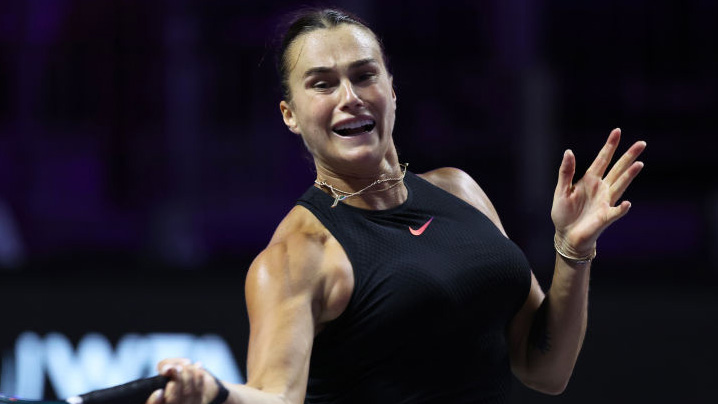 Aryna Sabalenka bei den WTA Finals in Riad