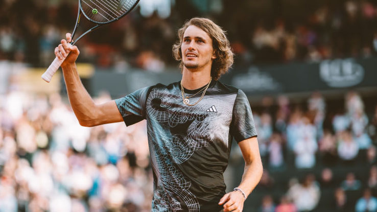 Alexander Zverev 2023 in Hamburg 